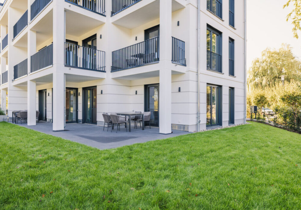 Musterwohnung Terrasse
