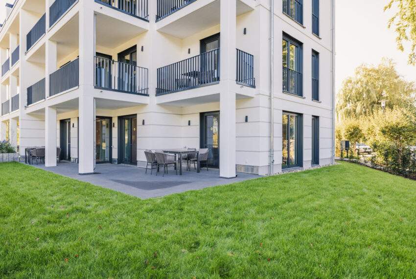 Musterwohnung Terrasse