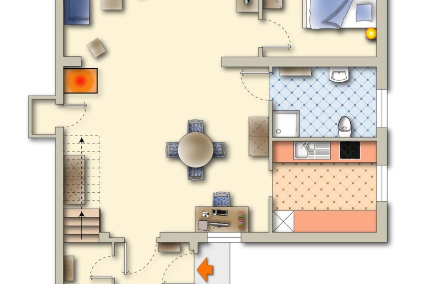 Grundriss Erdgeschoss