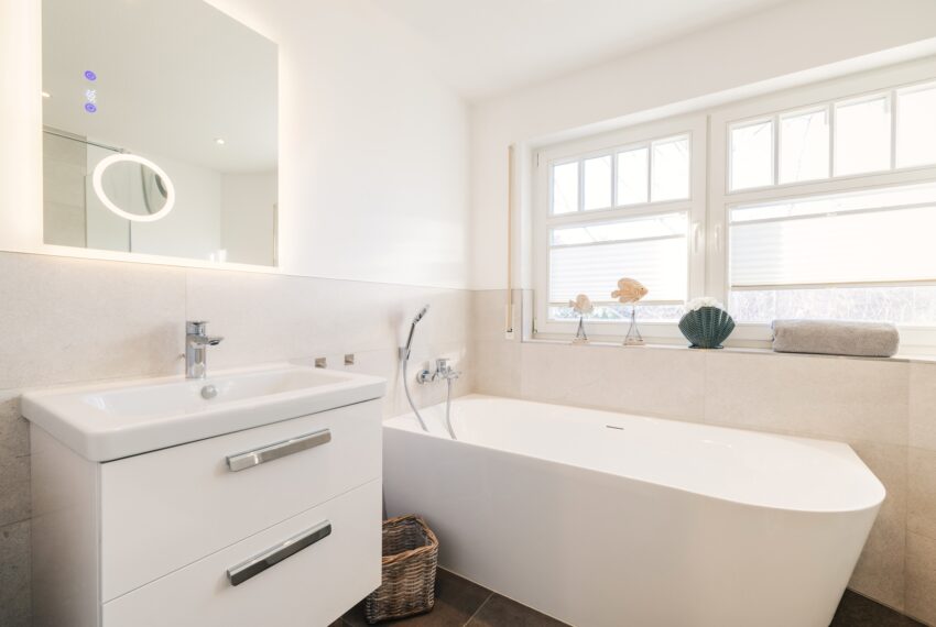 Badezimmer im Obergeschoss