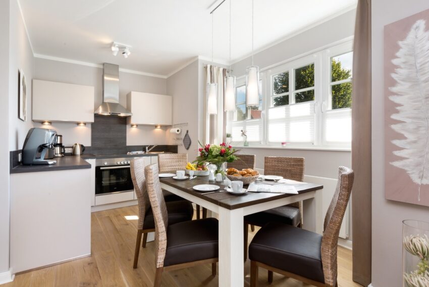 Küche und Essbereich