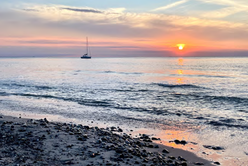 Abendstimmung an der Ostsee
