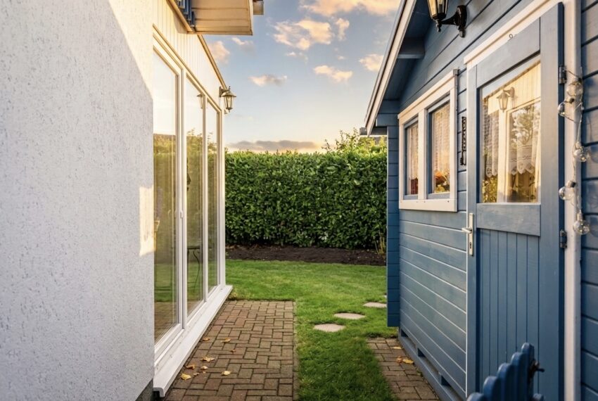 Haus 1 mitWintergarten und Terrasse