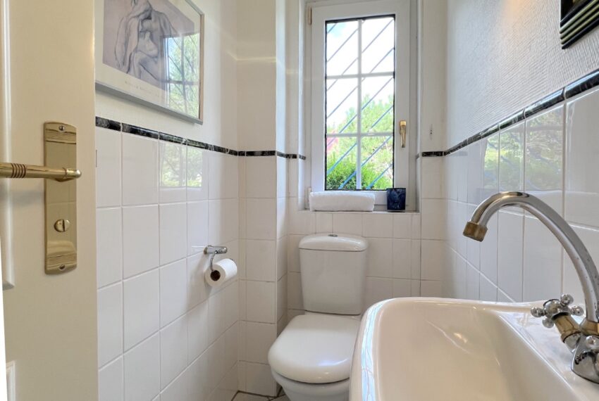 Gäste WC im Erdgeschoss