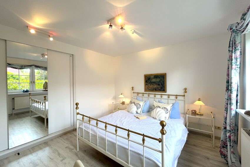 Schlafzimmer 1 im Erdgeschoss