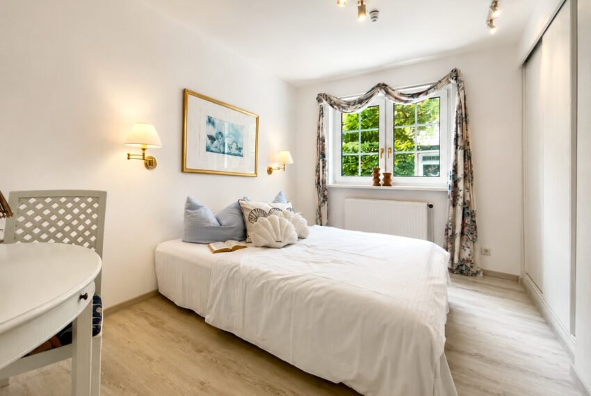 Schlafzimmer 2 im Erdgeschoss