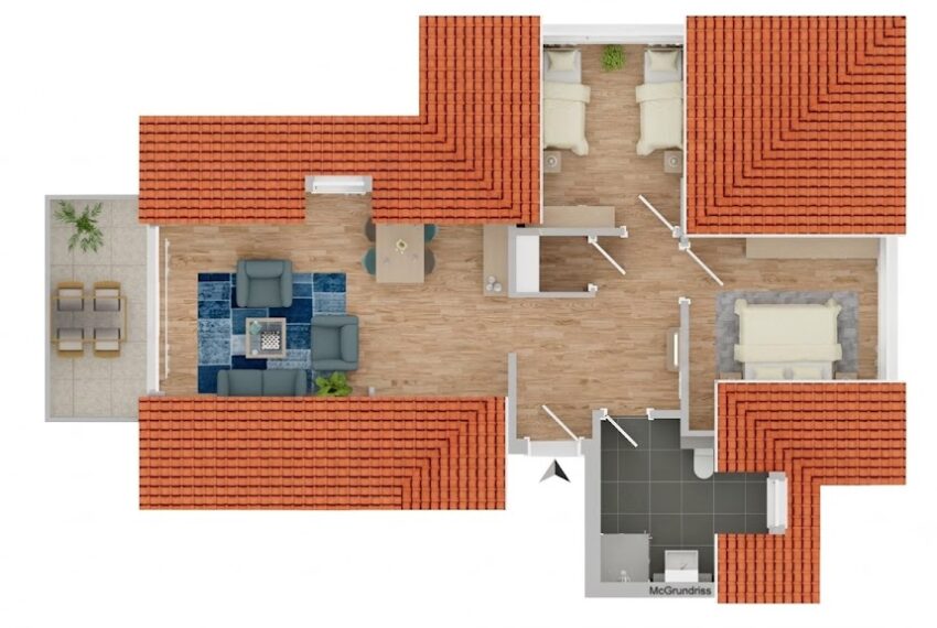 Grundriss zur Wohnung
